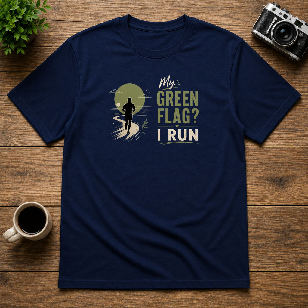 My Green Flag? I Run | Unisex Tee