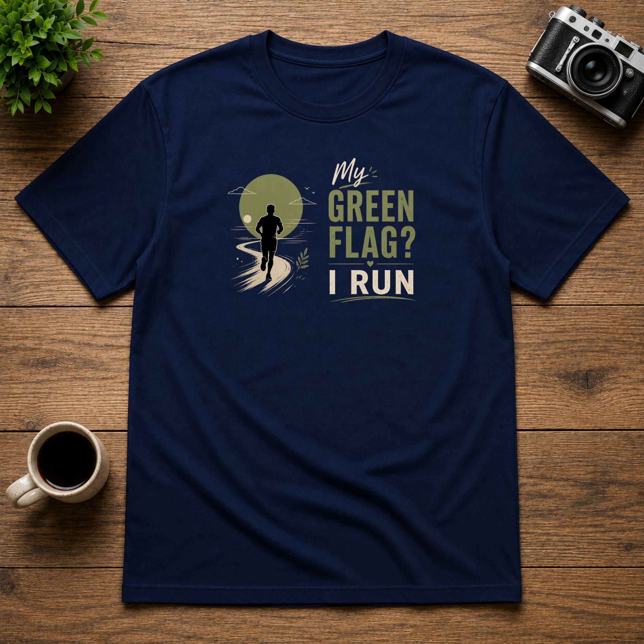 My Green Flag? I Run | Unisex Tee