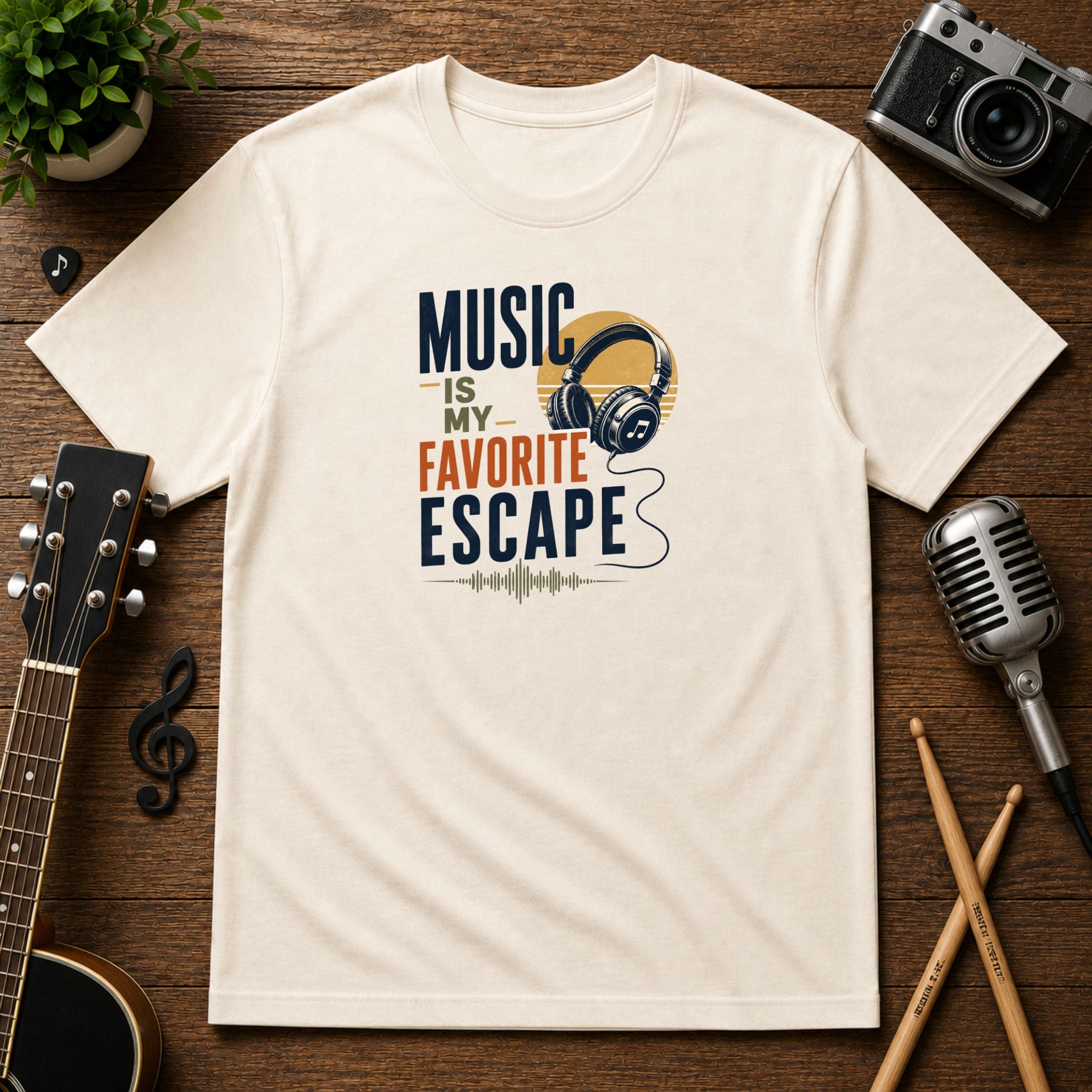 Music Is My Escape | Unisex Tee