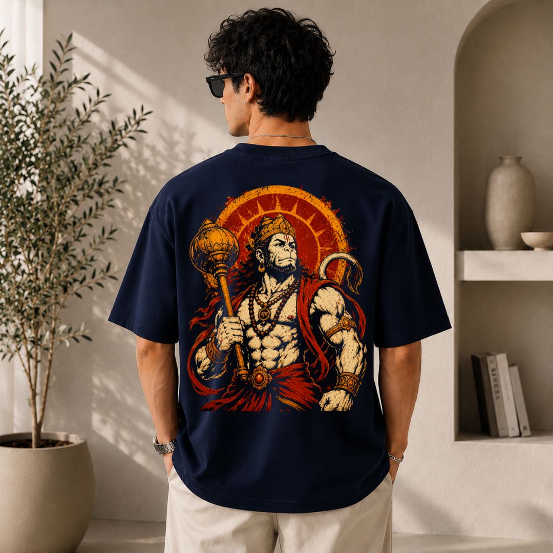 Lord Hanuman | Unisex Oversized T-Shirt
