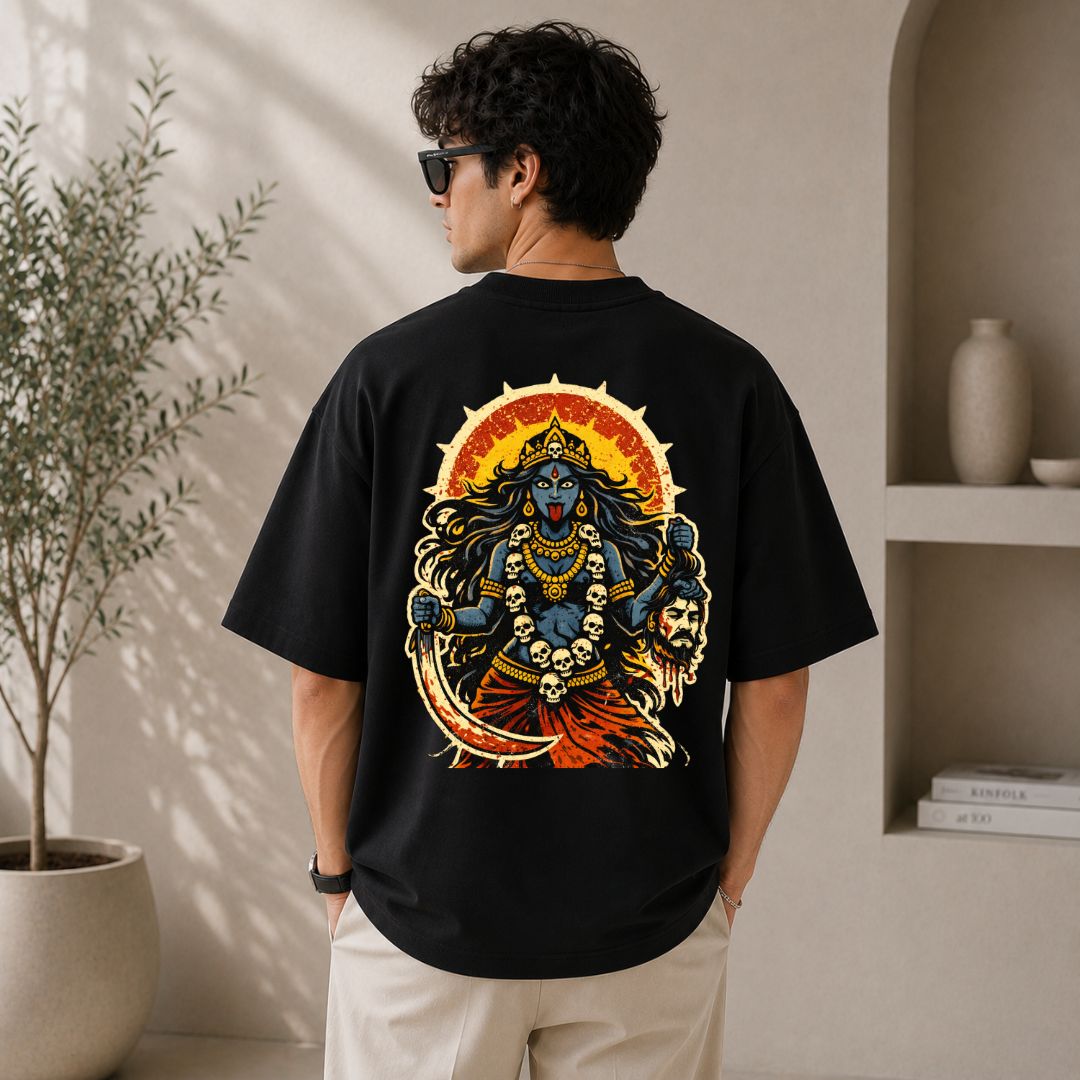 Vintage Maa Kali | Unisex Oversized T Shirt