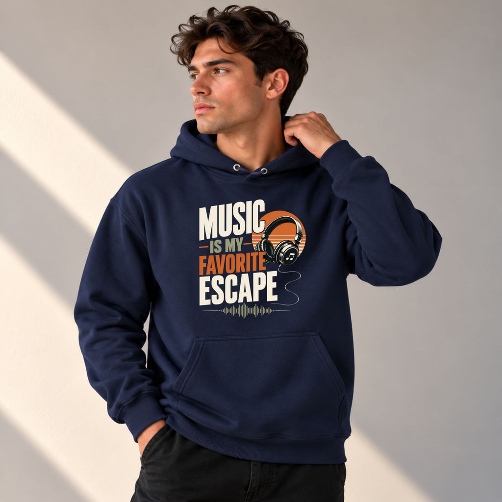 Music Is My Favorite Escape | Unisex Hoodie