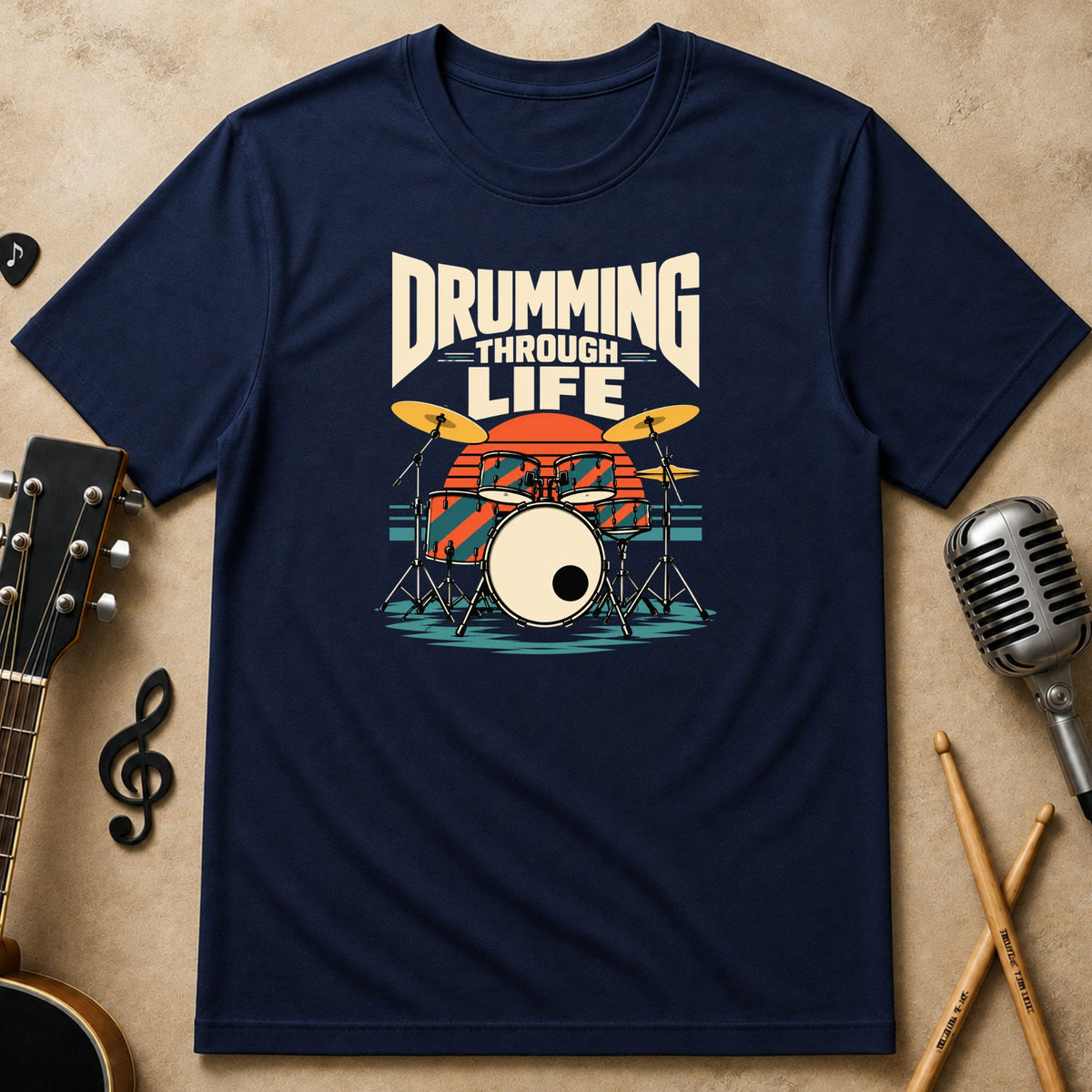 Drumming Through Life | Unisex T-Shirt
