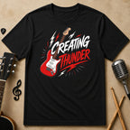 Creating Thunder Guitar Unisex T-Shirt