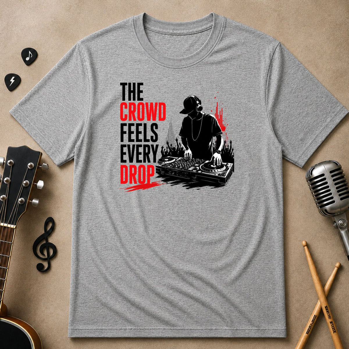 The Crowd Feels Every Drop | Unisex T-shirt