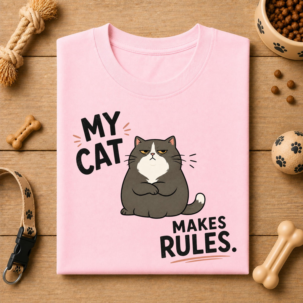 My Cat Makes Rules | Unisex T-Shirt