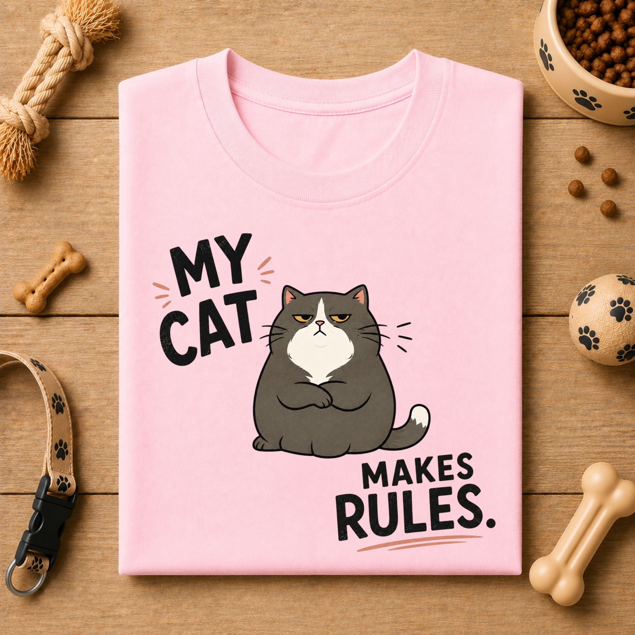 My Cat Makes Rules | Unisex T-Shirt