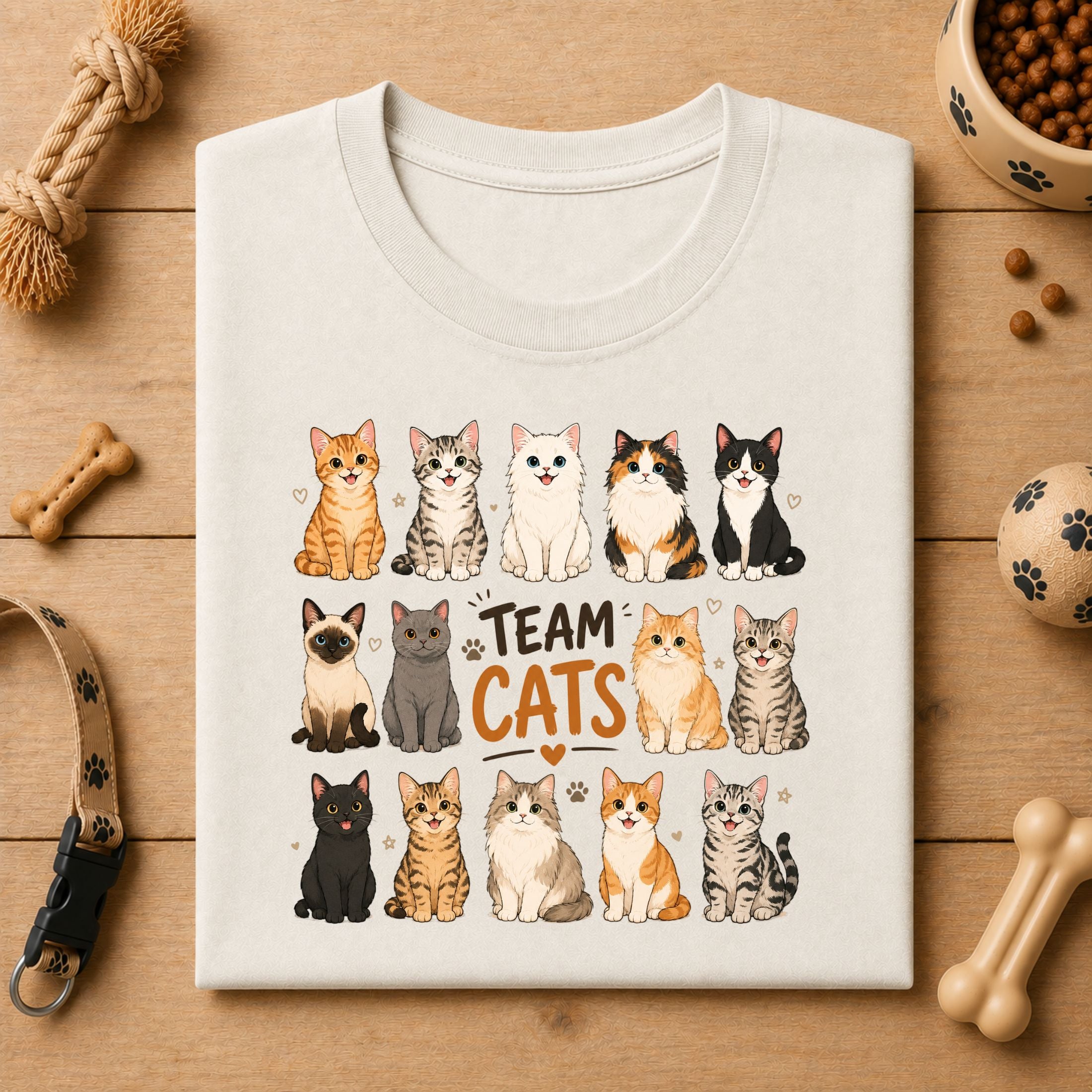Team Cats Unisex T-Shirt