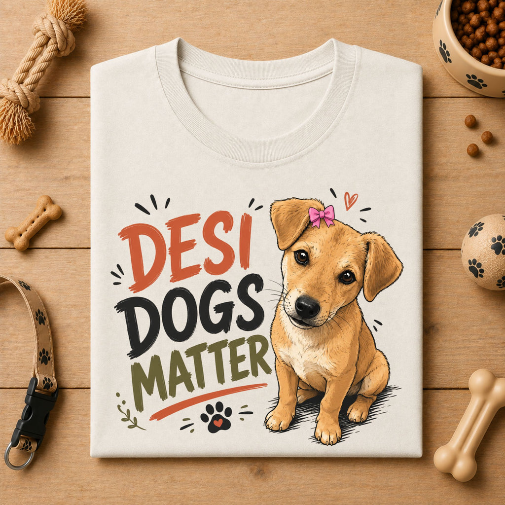 Desi Dogs Matter Unisex T-Shirt
