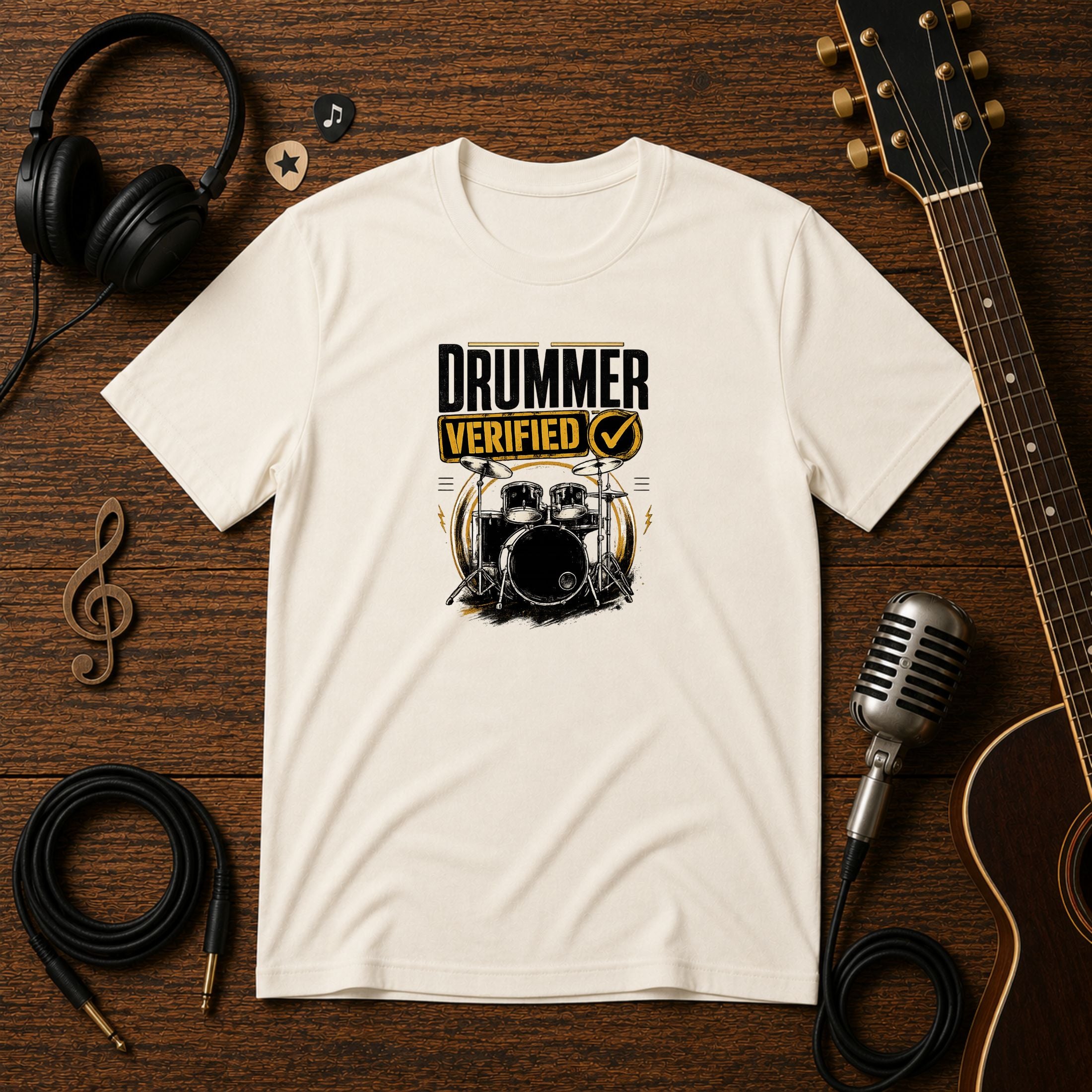 Drummer Verified | Unisex Regular Tee