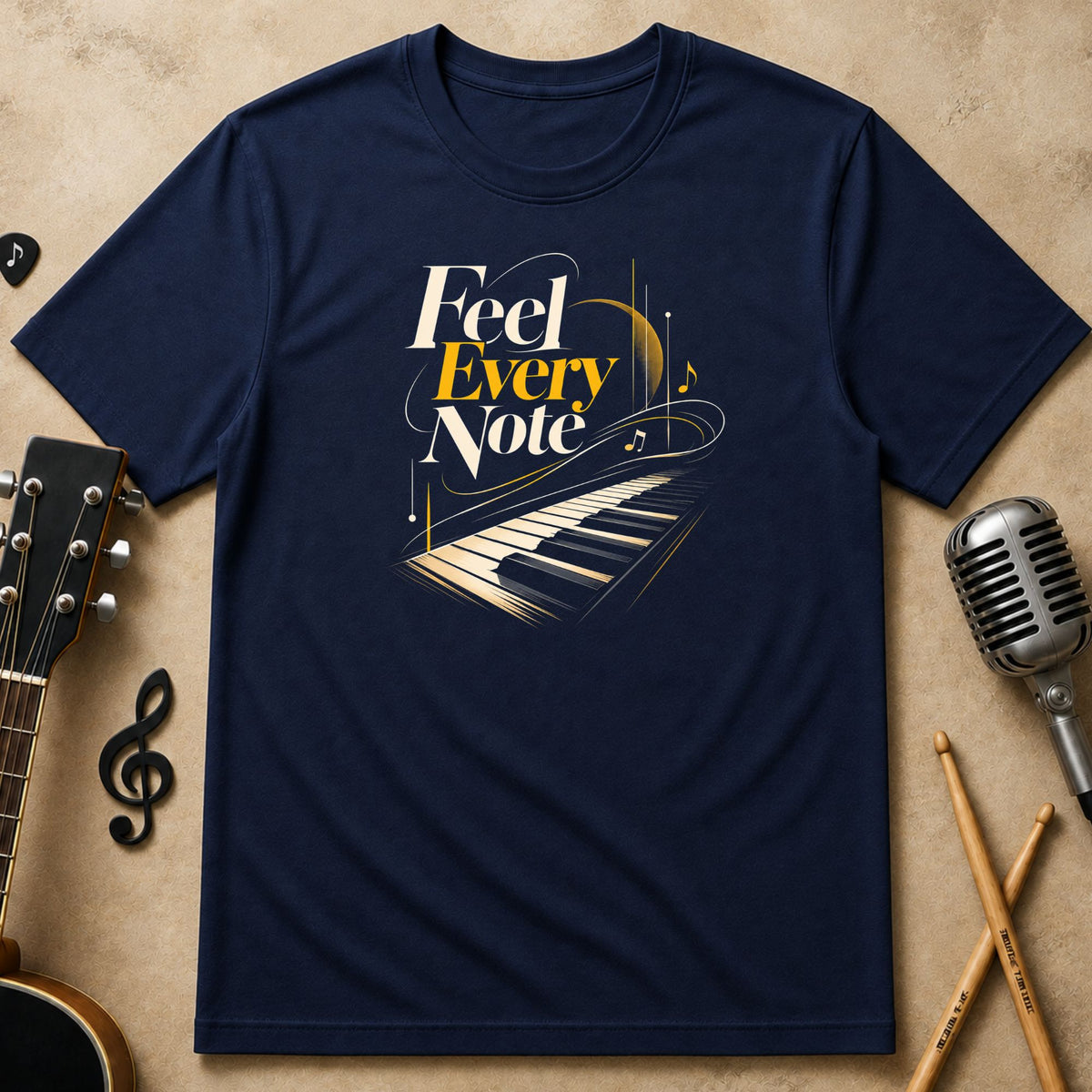 Feel Every Note | Unisex T-Shirt