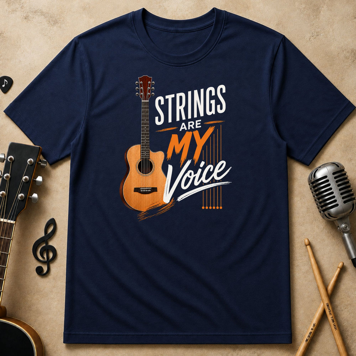 Strings Are My Voice | Unisex T-Shirt