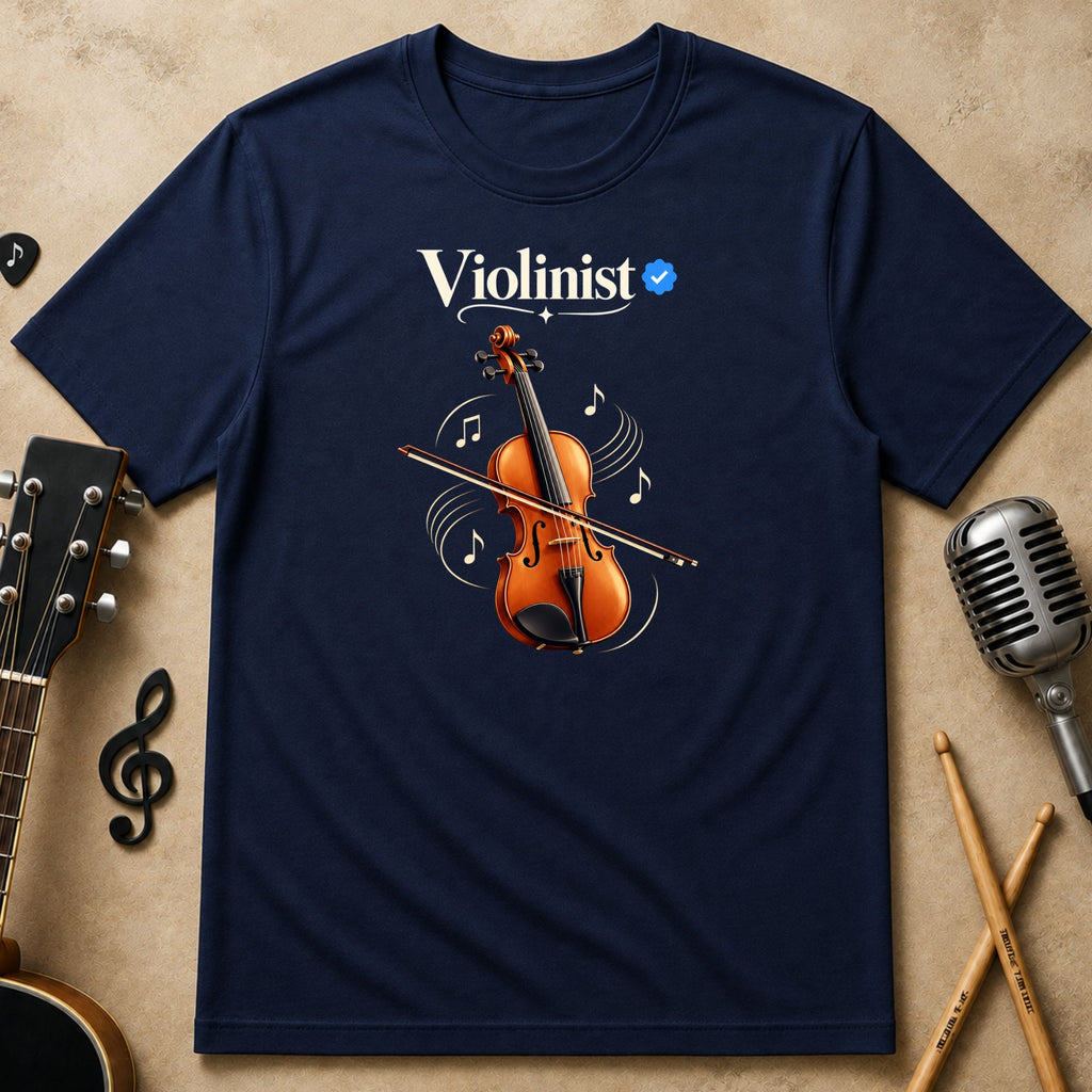 Violinist Verified – Violin Unisex T-Shirt