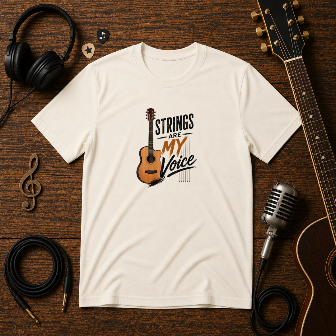 Strings Are My Voice | Unisex Tee