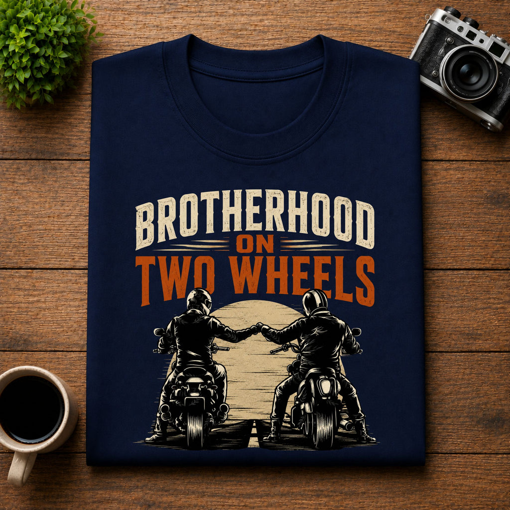 Brotherhood On Two Wheels Biker Unisex Tee