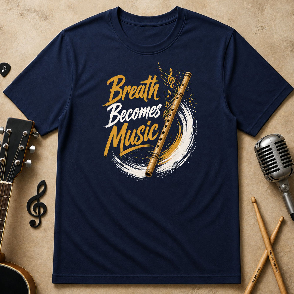 Breath Becomes Music | Unisex T-Shirt