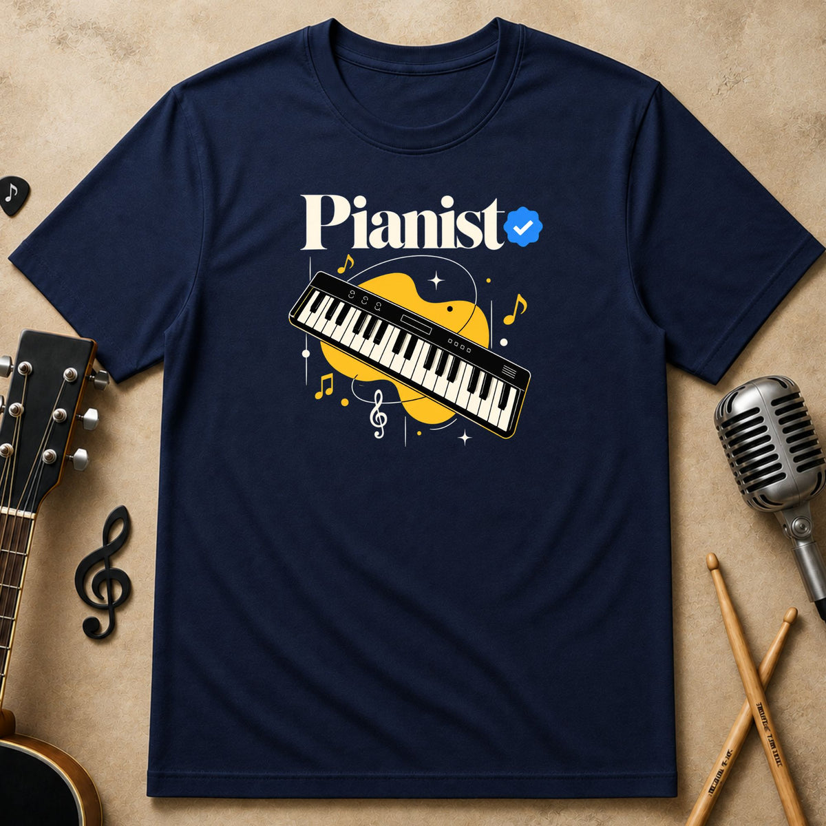 Pianist Verified | Unisex T-Shirt