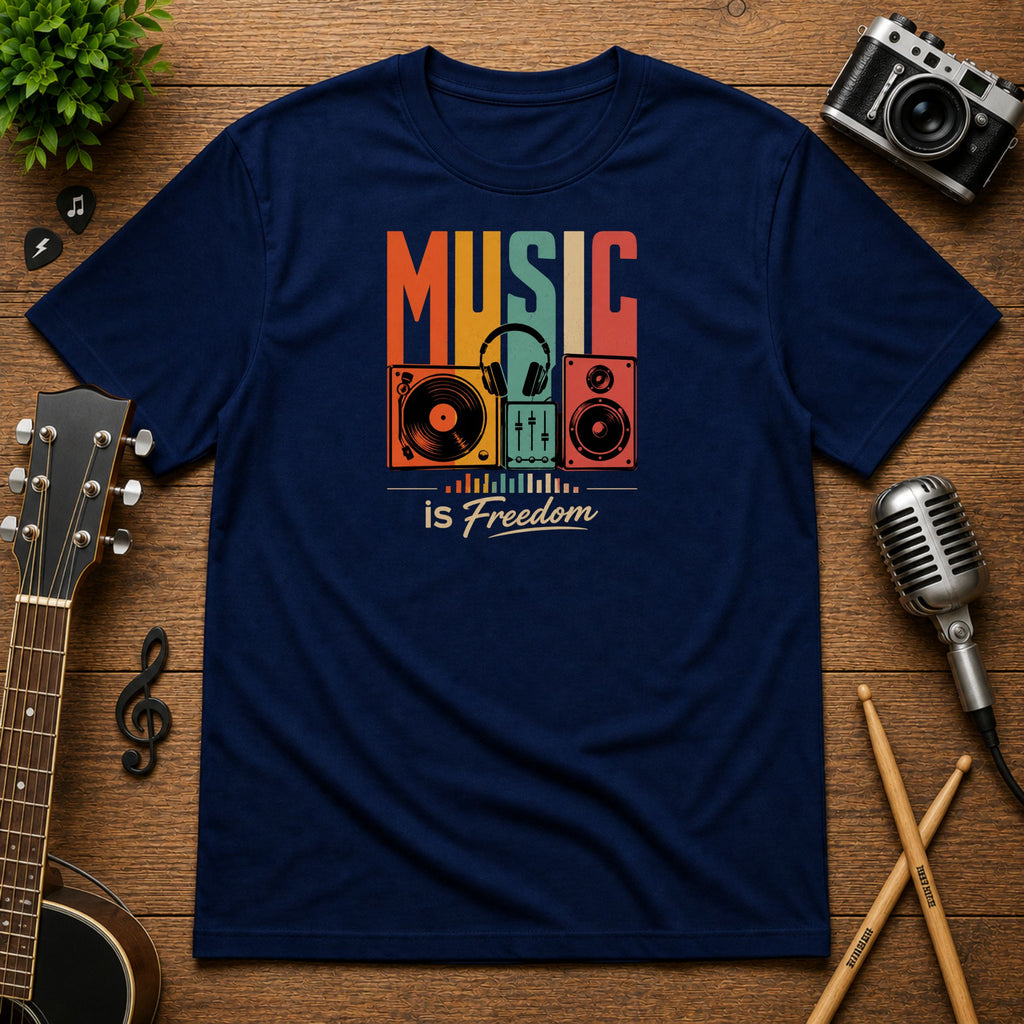 Music Is Freedom | Unisex Tee