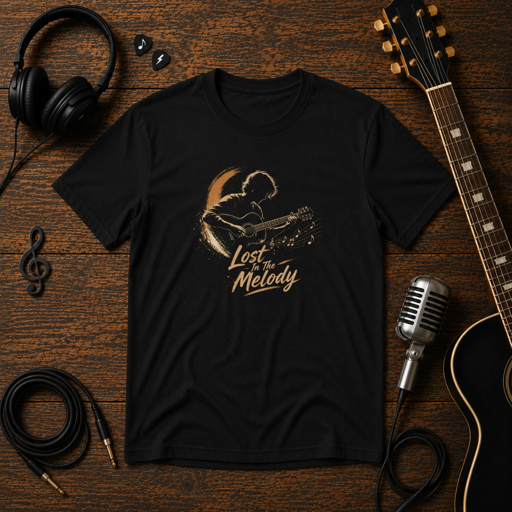 Lost In The Melody Guitar | Unisex T-Shirt