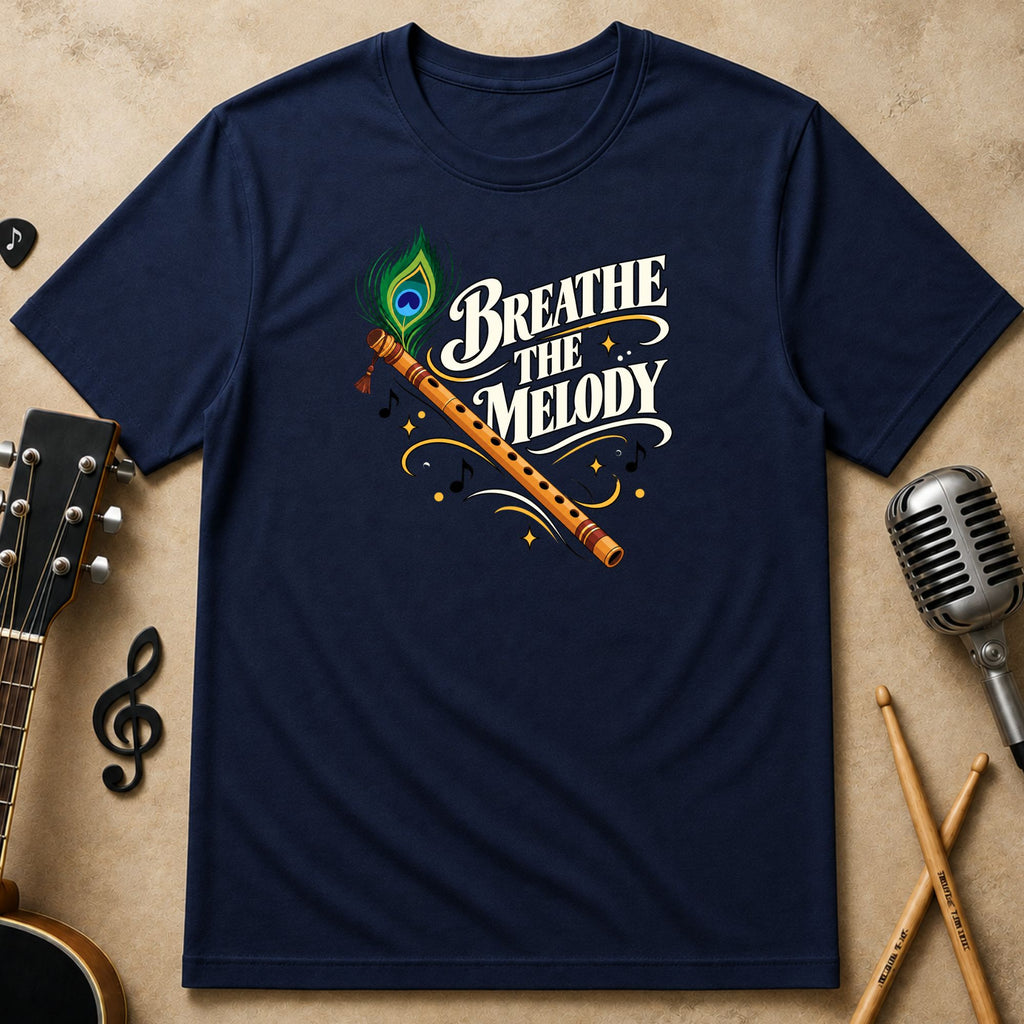 Breathe the Melody | Flute Unisex T-Shirt