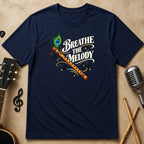 Breathe the Melody | Flute Unisex T-Shirt