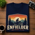 Enfielder Ride Explore Live Free Unisex Tee