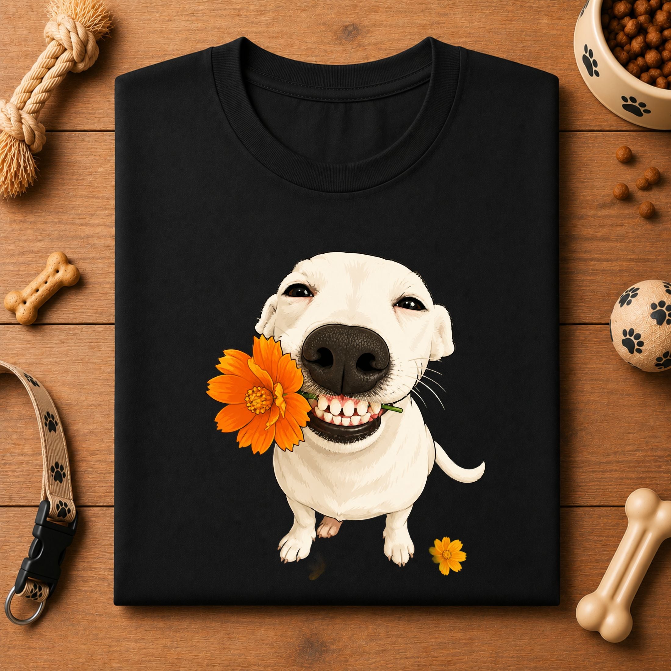 Smiling Dog Unisex T-Shirt