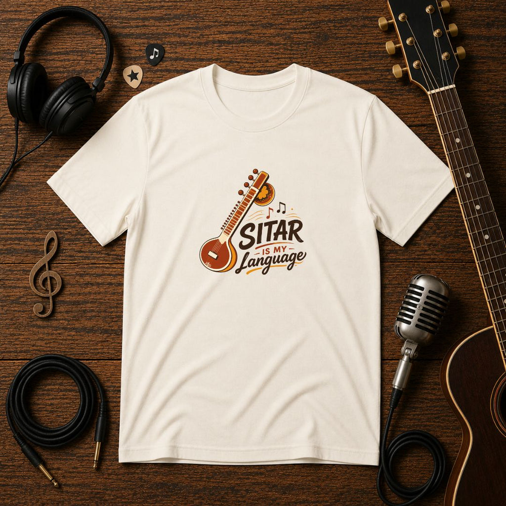 Sitar Is My Language | Unisex Tee