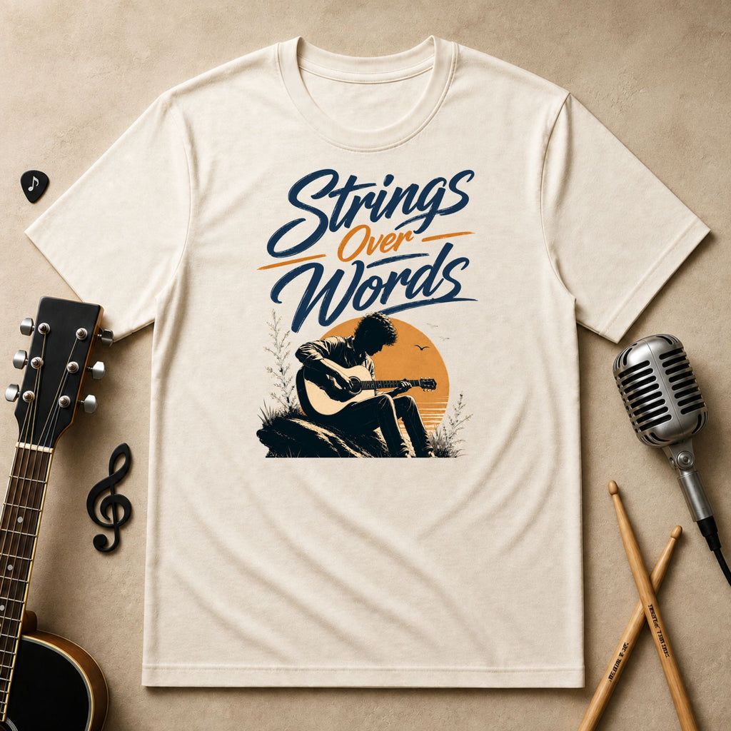 Strings Over Words | Unisex T-Shirt