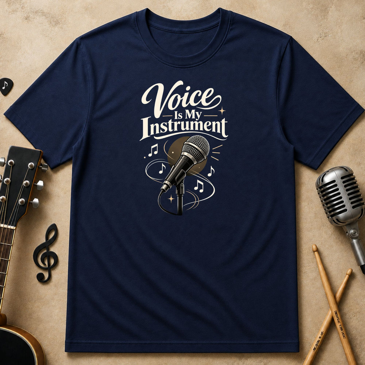 Voice Is My Instrument Unisex Music Tee