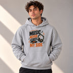 Music Never Leaves My Side | Unisex Hoodie