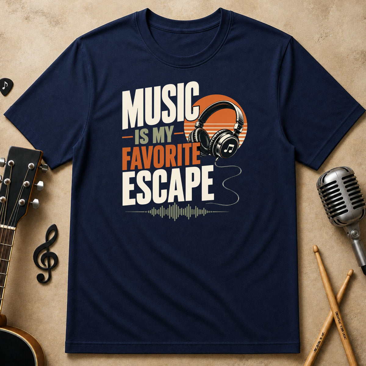 Music Is My Favorite Escape | Unisex T-Shirt