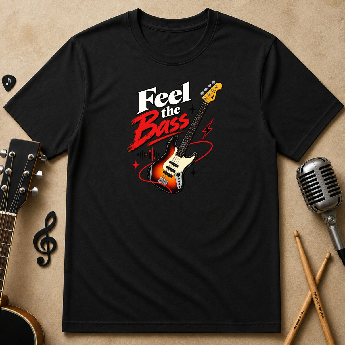 Feel the Bass | Unisex T-Shirt