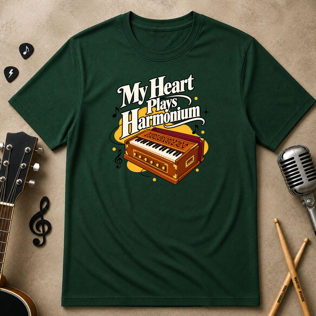 My Heart Plays Harmonium | Unisex T-Shirt
