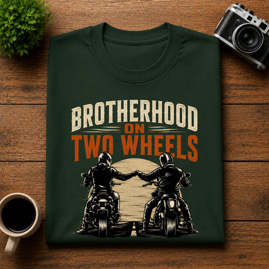 Brotherhood On Two Wheels Biker Unisex Tee
