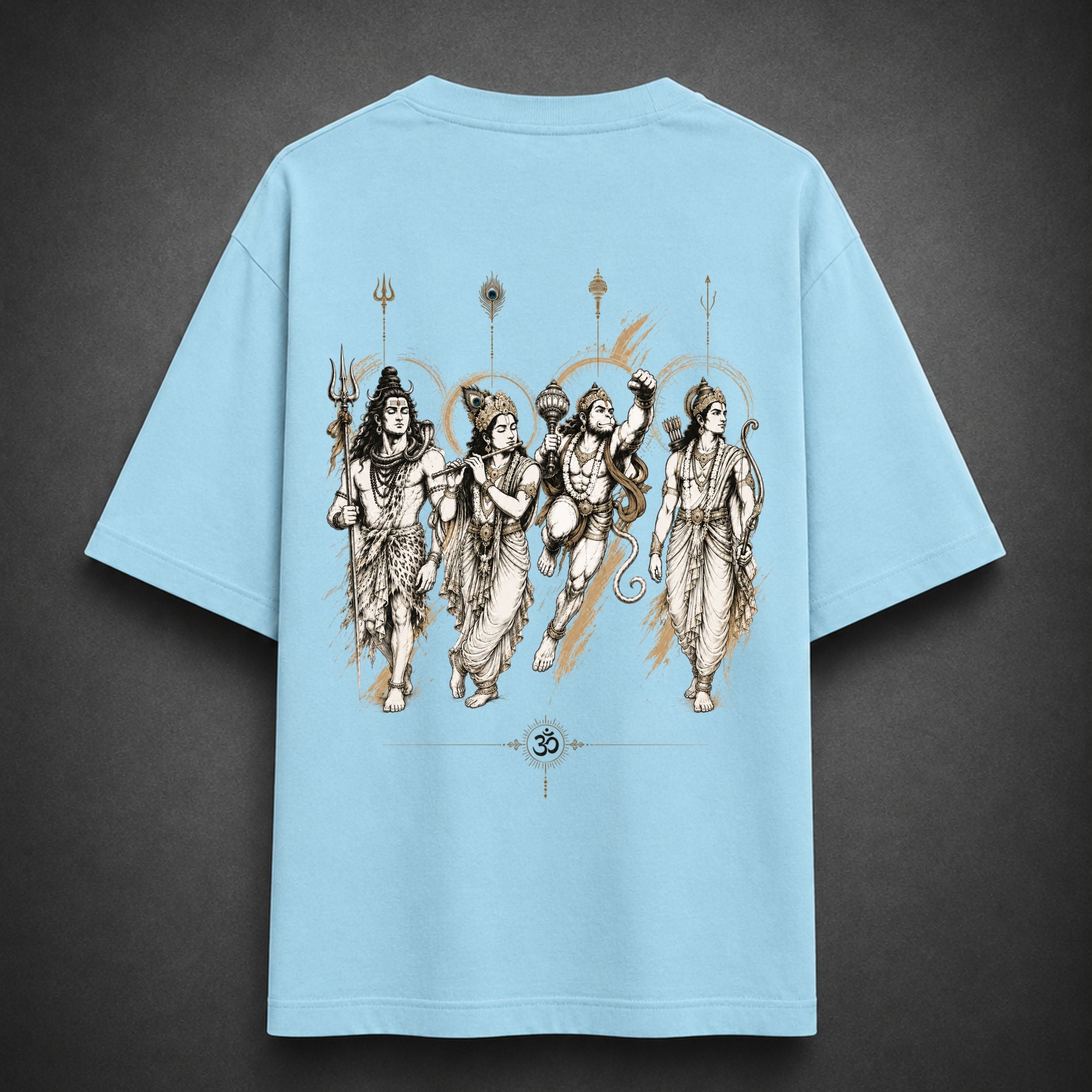 Four Divine Forms | Oversized T-Shirt