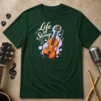 Life in Strings – Violinist Unisex T-Shirt