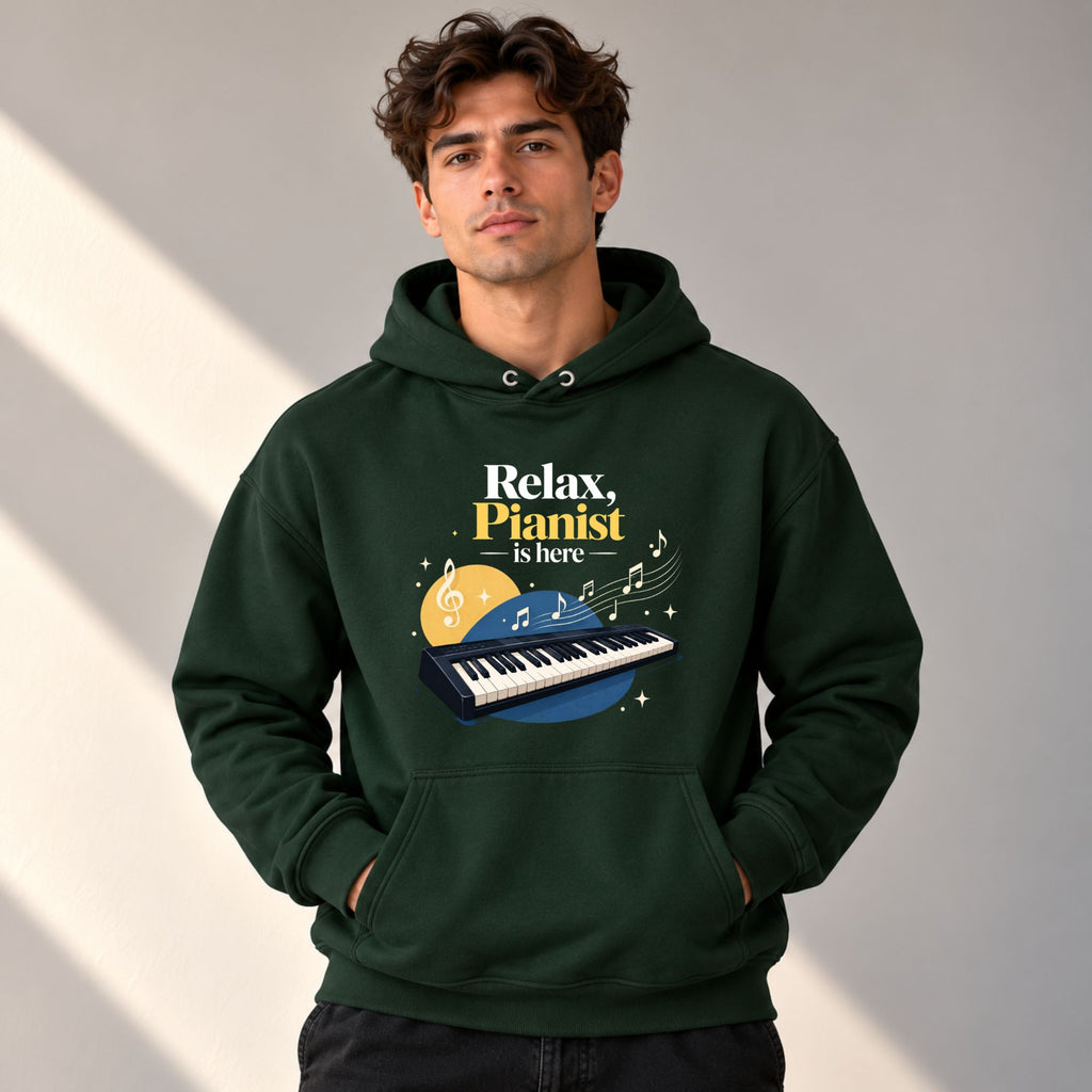 Relax, Pianist Is Here | Unisex Hoodie