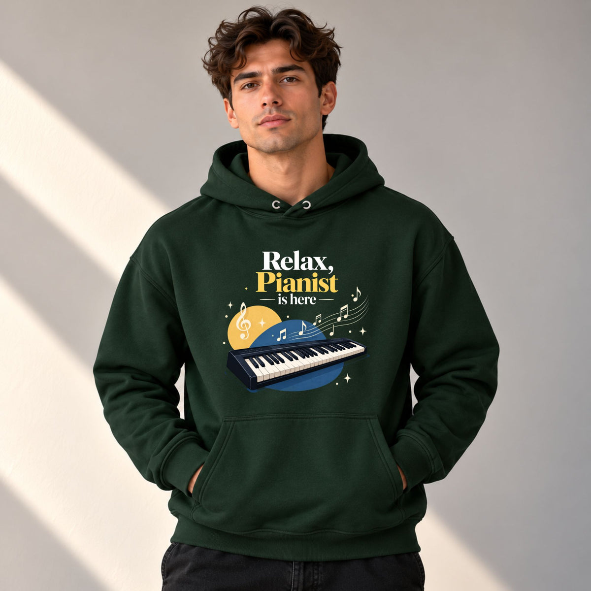 Relax, Pianist Is Here | Unisex Hoodie
