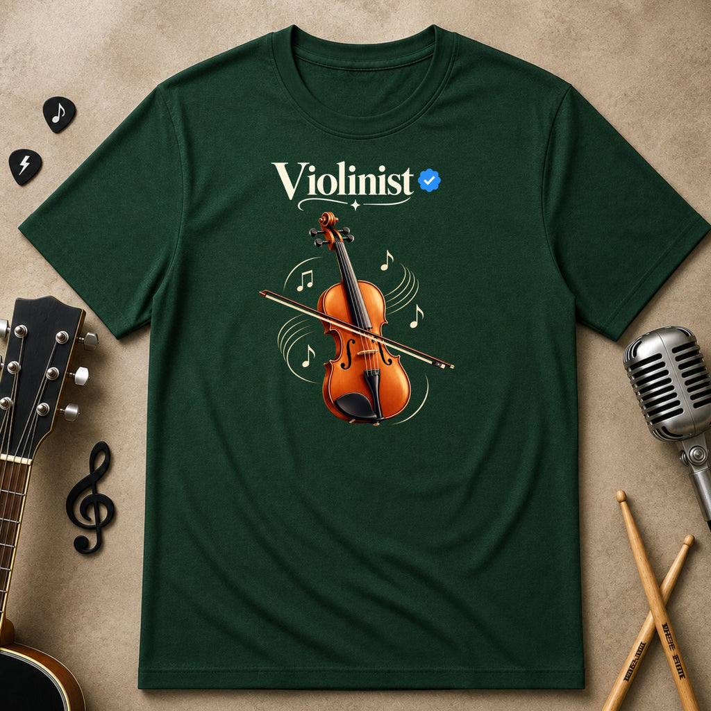 Violinist Verified – Violin Unisex T-Shirt