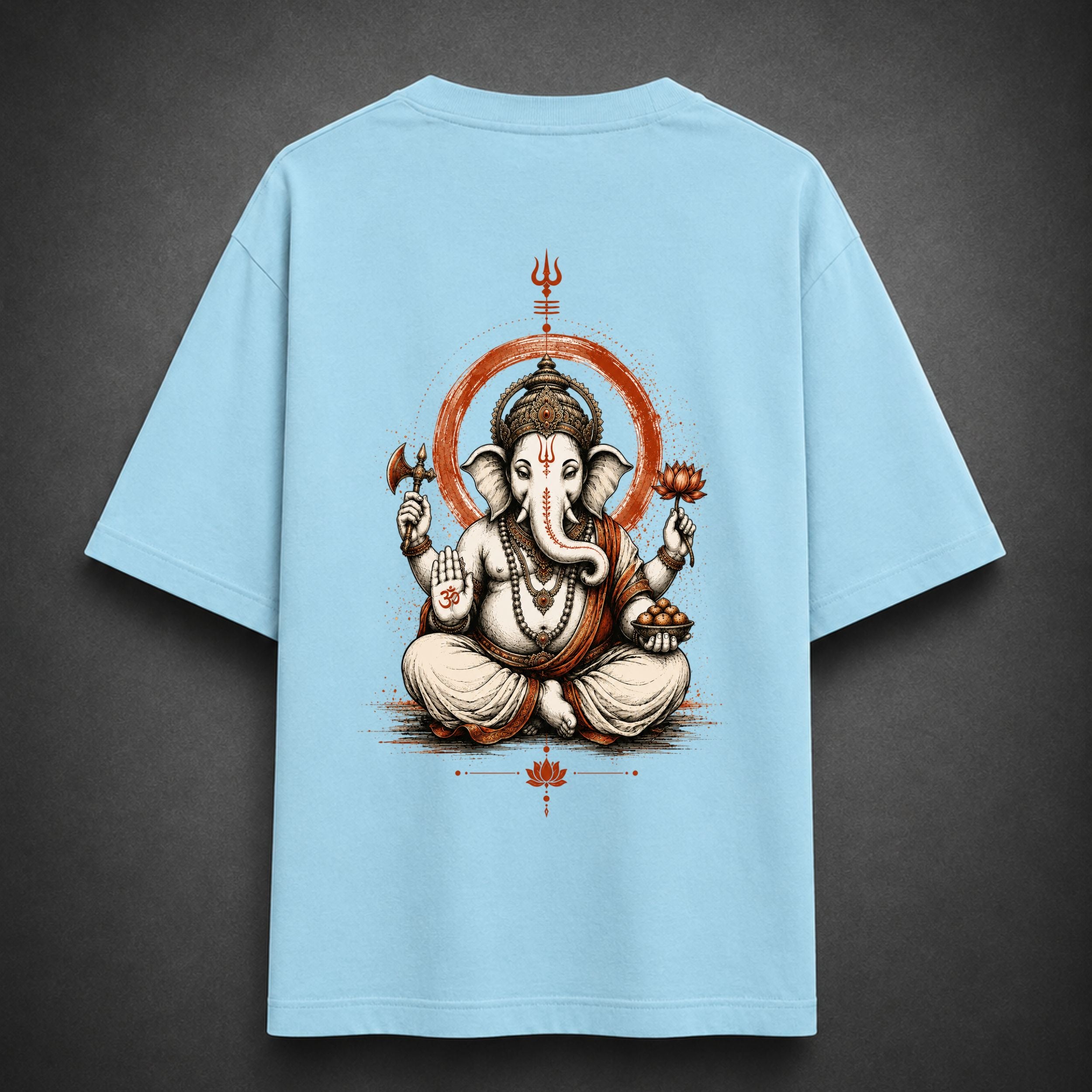 Lord Ganesha Blessings | Oversized T-Shirt