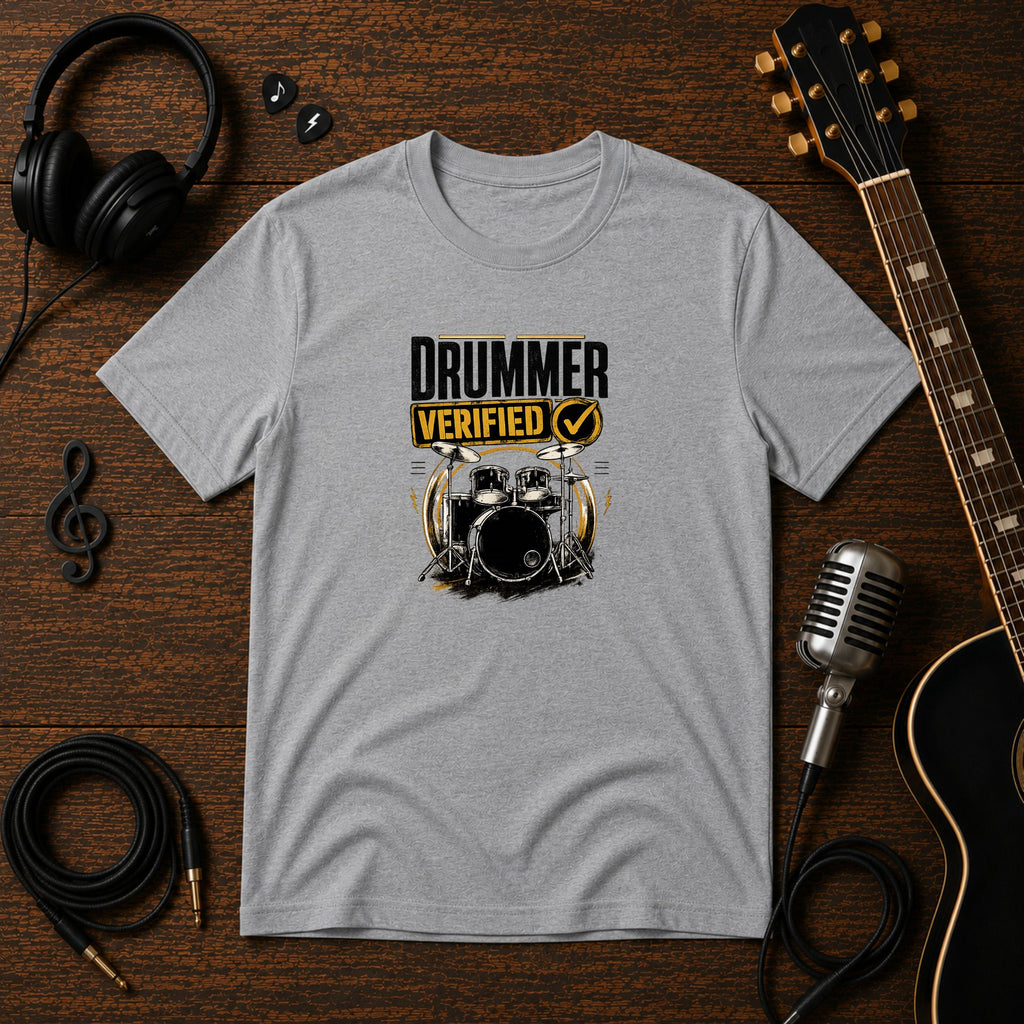 Drummer Verified | Unisex Regular Tee