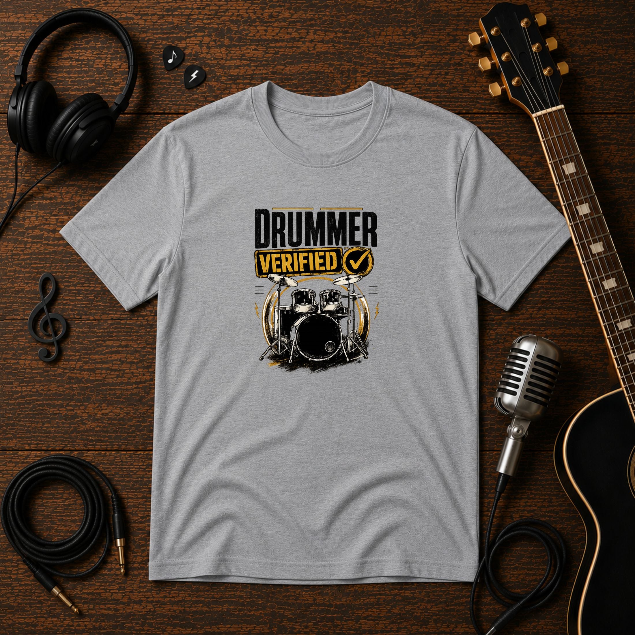 Drummer Verified | Unisex Regular Tee