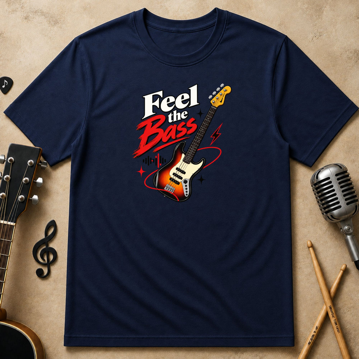 Feel the Bass | Unisex T-Shirt