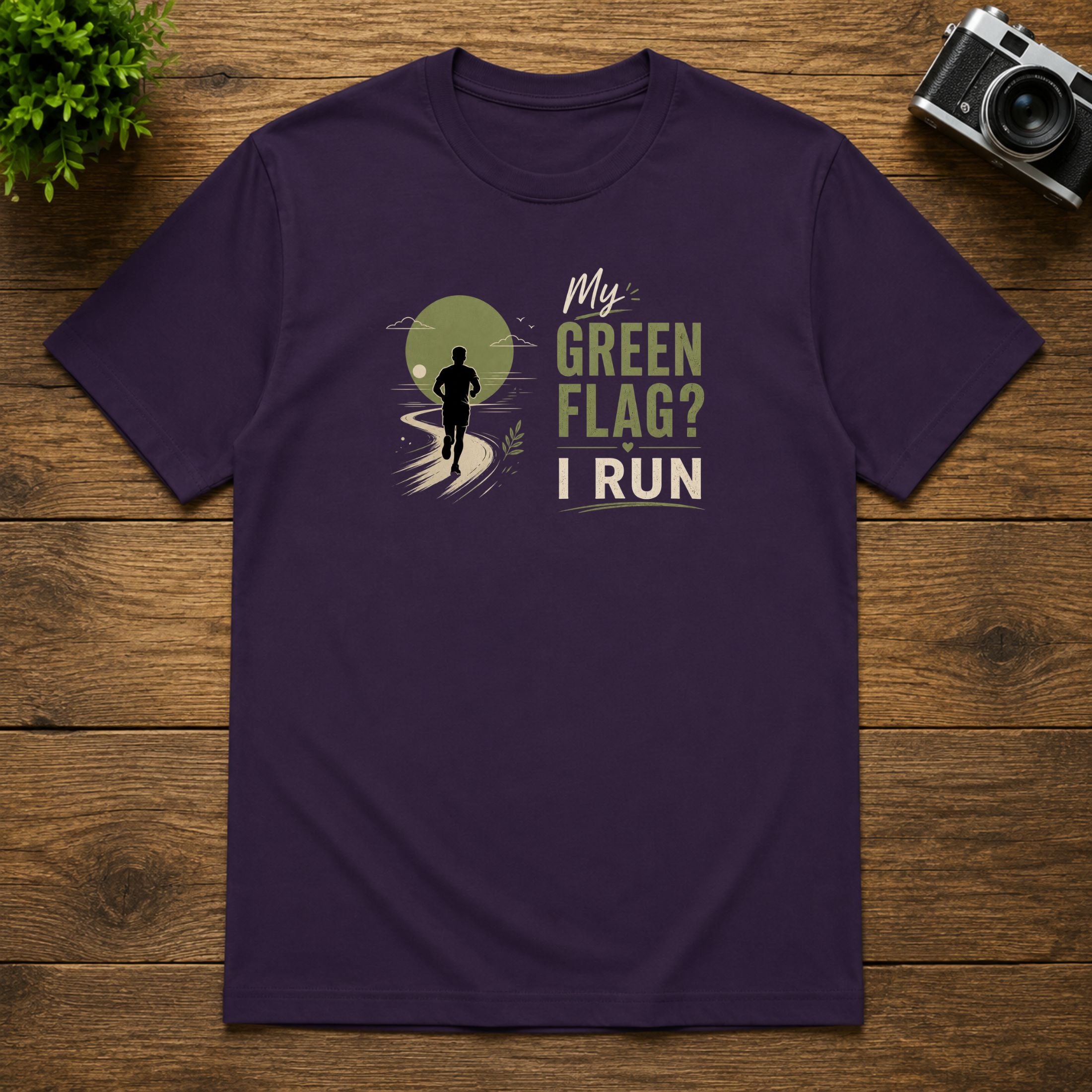 My Green Flag? I Run | Unisex Tee
