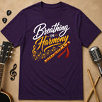 Breathing in Harmony Music Unisex T-Shirt