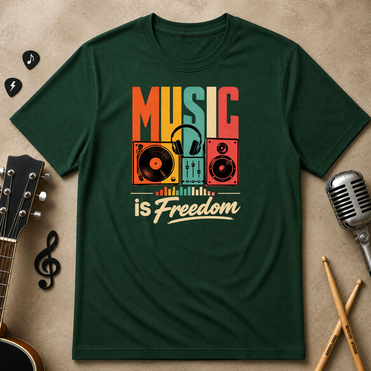 Music Is Freedom | Unisex T-Shirt