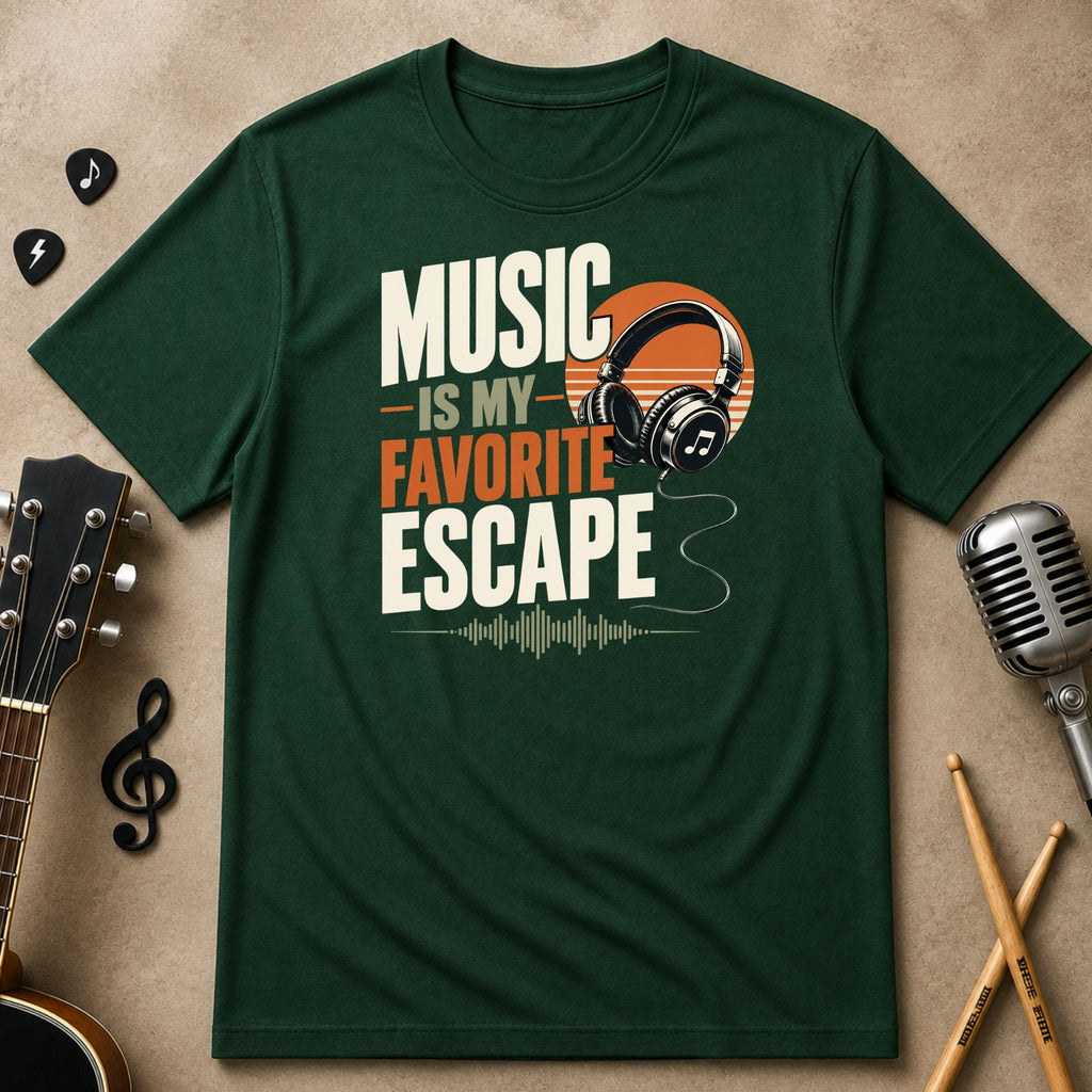 Music Is My Favorite Escape | Unisex T-Shirt