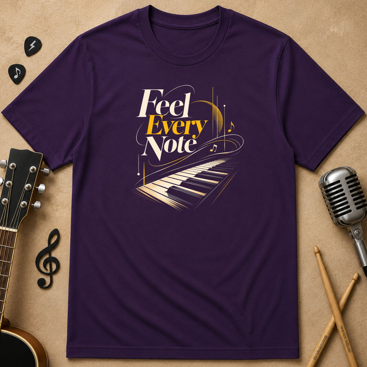 Feel Every Note | Unisex T-Shirt