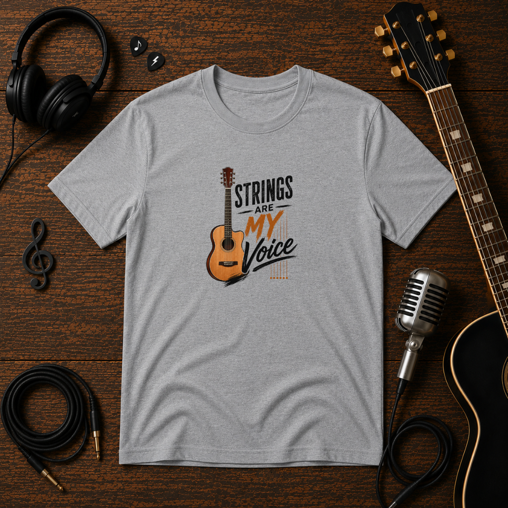Strings Are My Voice | Unisex Tee